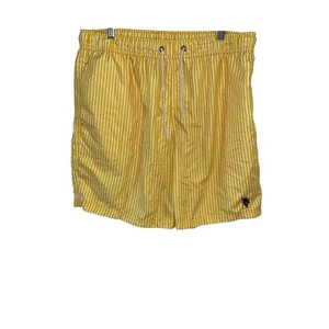 U.S. Polo Assn. Gestreifte Badehose Kordelzug Taille Gelb XL - Bild 1 von 5