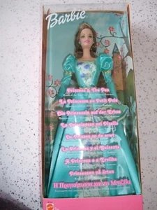 BARBIE THE PRINCESS & THE PEA FAIRYTALE HANS CHRISTIAN ANDERSON BNIB MINT - Picture 1 of 8