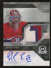 2006-07 The Cup Patrick Roy 3-Color Patch Signed AUTO 28/75 Canadiens