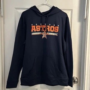 Genuine Merchandise Houston Astros Hoodie Pullover Sweatshirt Size L Blue - Picture 1 of 7