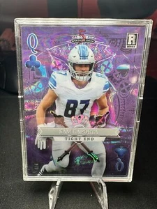 2023 WILD CARD 5 CARD DRAW STACKED DECK SAM LAPORTA RC #SD-SL 4/4 Purple - Picture 1 of 2