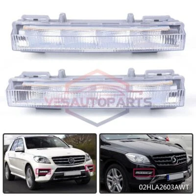 Luz antiniebla LED diurna U para Mercedes Benz W166 ML350 X204 Foto 1 de 4