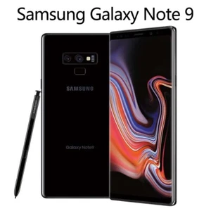 Samsung Galaxy Note 9 Black 128GB SM-N960U Unlocked Smartphone - Brand New - Picture 1 of 7