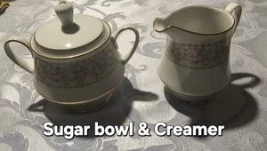 Modern Fine China by Noritake Zuckerdose & Milchkännchen Set BELLA COLLECTION - Bild 1 von 4