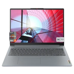 Ordinateur portable Lenovo IdeaPad Slim 3, Ryzen7 7730U, 16" WUXGA, QWERTZ (occasion - comme neuf) - Photo 1/9