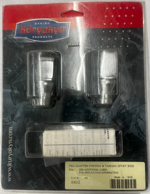 Adaptador de clavija Kuryakyn F/Honda y Yamaha bicicleta deportiva VN-P#8802 PARTE NO. 497525 Foto 1 de 2