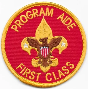 Program Aide First Class Position Patch Boy Scouts of America BSA CG - Bild 1 von 2