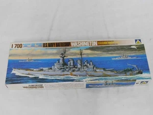 1/700 Aoshima US Navy Battleship WASHINGTON Water Line Series kit modellino in plastica - Foto 1 di 2