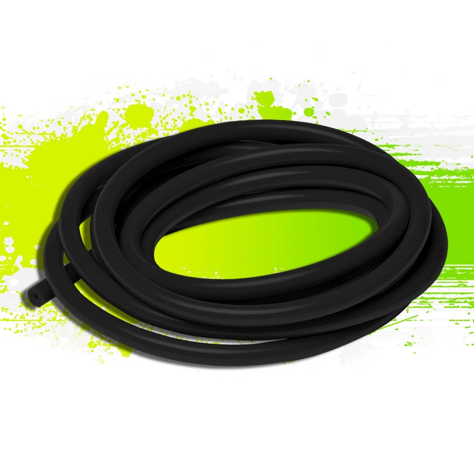10MM/0.4" ID 1 CAPA 130 PSI SILICONA AIRE/MEDIDOR TURBO MANGUERA/PIE TUBO NEGRO Foto 1 de 1