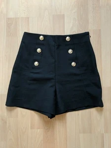 Pantalones cortos de mujer Zara Hotpants negros talla S - Imagen 1 de 4