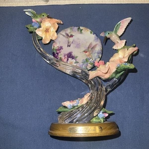 Bradford Exchange " Enchanted Garden " Kolibri - Lena Liu Secret Garden - Bild 1 von 8