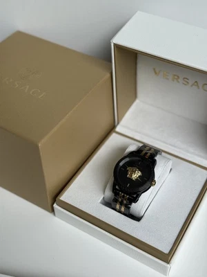 Versace VERD01119 Palazzo Empire gold black Stainless Steel Men's Watch - Image 1 of 4