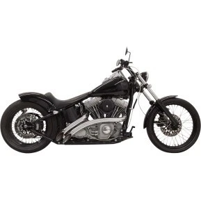 Escape barredoras radiales cromadas Bassani para 86-17 Softail y 92-17 FXD Foto 1 de 1
