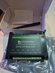 Waveshare 6-Channel ESP32-S3  Industrial Relay - Picture 1 of 5