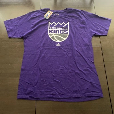 Sacramento Kings NBA Adidas Hombres Manga Corta Camisa Nuevo Adulto Baloncesto XL NUEVO CON ETIQUETAS Foto 1 de 3