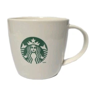 Starbucks Coffee Mug 2013 Classic White Green Mermaid Logo Tea Cup A2 - Picture 1 of 4