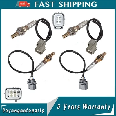 Juego de 4 sensores de oxígeno arriba+abajo para Honda Pilot 2005-08 Acura MDX 2003-06 3,5 L V6 Foto 1 de 4