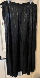 Maxi Falda Mix It Para Mujer Mediana Naranja Marrón Tirar Ligera Cordón - Imagen 1 de 5