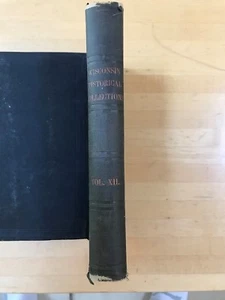 Collections of the State Historical Society of Wisconsin Vol XII 1892 1st - Picture 1 of 3