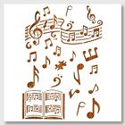  Music Note Stencil, Reusable PET Musical Note Painting Templates DIY Art 