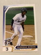 Aldemar Burgos Card 2018 Tri City Dust Devils Team Card