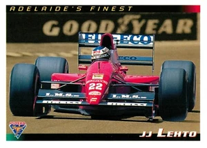1994 AUSTRALIAN GRAND PRIX Formula 1 Card JJ LEHTO Futera - Picture 1 of 3
