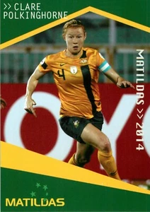 2014 2015 Matildas 1st Edition Card - Clare Polkinghorne World Cup Australia - Bild 1 von 3