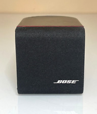 Bose Single Cube Redline Speakers Lifestyle Acoustimass Surround Sound Black