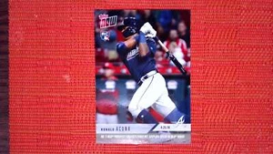 Ronald Acuña 2018 Topps Now #125 (PR = 11131) casi como nuevo o mejor - Imagen 1 de 2