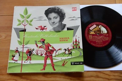 ERIKA KÖTH Deutsche Volkslieder 10'' EP HMV WDLP 530 - Bild 1 von 4