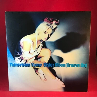 TRANSVISION VAMP Sister Moon Groove On 1988 UK 4-track 12" vinyl single record - Image 1 of 4