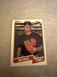 1990 Fleer #156 Mark Grant San Diego Padres - Bild 1 von 2