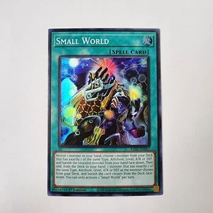 Small World - RA01-EN067 - Super Rare - NM - 1st Ed - Yugioh TCG - Picture 1 of 2