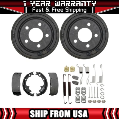 Kit de herrajes de zapata de freno Raybestos 4 piezas traseras para Jeep Cherokee 1994-1999 9" Foto 1 de 4