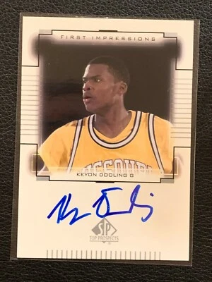 2000-01 SP Top Prospects First Impressions KEYON DOOLING Rookie Auto #KD MINT!! - Image 1 of 2