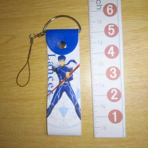 A63950 Fate stay night Heaven's Feel Big leather strap Lancer Cu Chulainn - Picture 1 of 4
