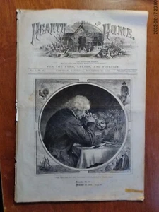 Hearth and Home: For The Farm, Garden, And Fireside (Two issues, 1869 & 1870) - Picture 1 of 5