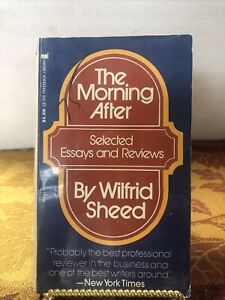 The Morning After By Wilfrid Shred livre de poche vintage 1972
