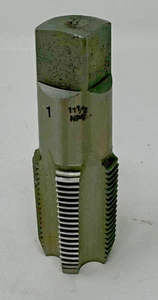 1" 11-1/2 NPT Taper Pipe Tap Thread Carbon Steel ICS - Picture 1 of 4