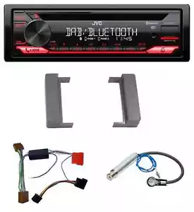 JVC CD DAB USB Bluetooth MP3 Autoradio für Audi A2 A3 8L A4 B5 TT 99-06 Aktivsys - Bild 1 von 8