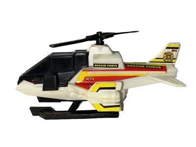 Vtg 1990 Buddy L Rescue Force Helicopter Electronic Sounds & Lights Toy Rare - Image 1 of 4