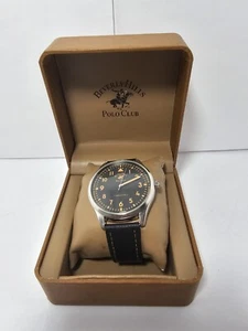Beverly Hills Polo Club 53805 101 Quartz Men's Watch Needs a new Battery - Picture 1 of 10