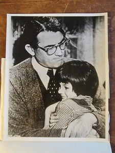 To Kill A Mockingbird-Gregory Peck-Mary Bedham Vintage 1978 KTVU Pressefoto - Bild 1 von 3