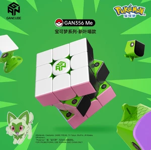 GAN 356 M e Pokémon Series Magic Cube - Sprigatito Edition - Picture 1 of 4