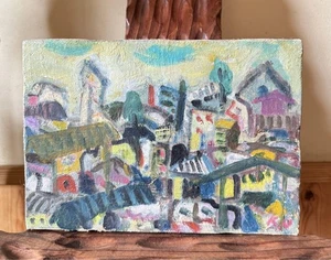 JAPANISCHE HÄNGENDE ROLLENKUNST Gemälde "Löwe" Tani Buncho asiatisch antik #E8271 - Bild 1 von 6