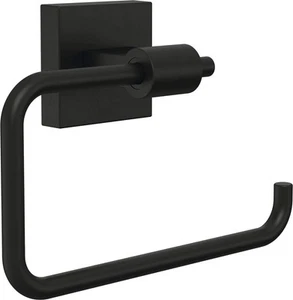 Maxted Wall Mount Euro Single Post Toilet Paper Holder in Matte Black MAX50FB - Picture 1 of 1