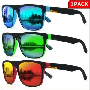3er Pack Sonnenbrillen für Herren, leichte Sonnenbrillen mit UV-Schutz - Bild 1 von 2
