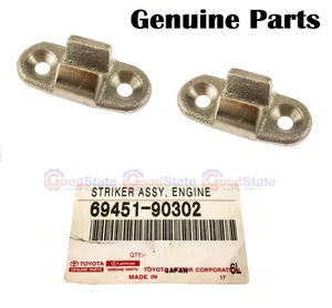 Genuine Toyota LandCruiser BJ41 BJ40 Van Rear Tail Barn Left LH Door Striker x2 - Picture 1 of 3