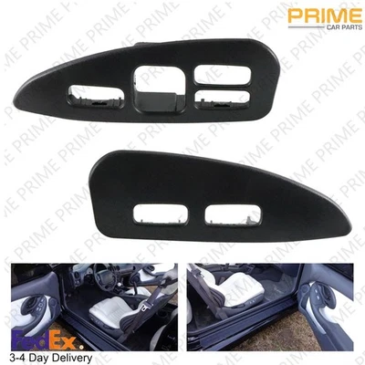 2PCS Door Switch Trim Left and Right Fits 1993-1999 Pontiac Firebird Trans Am Foto 1 de 4