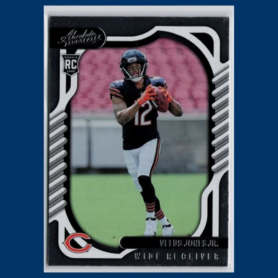 Velus Jones Jr. Rookie #130 2022 Panini Absolute Chicago Bears Football Card NFL - Image 1 of 4